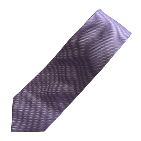 Haines & Bonner of London Purple Silk Tie Handmade Colorful - Picture 1 of 5